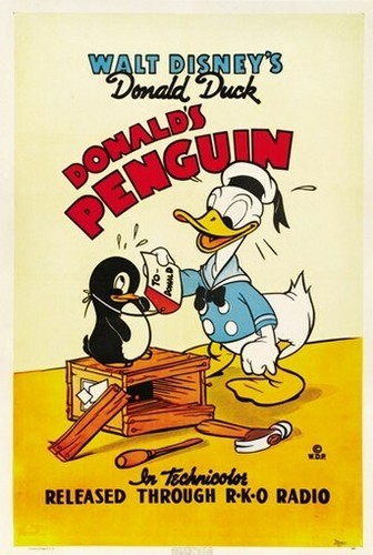 Donald penguin movie poster - movie,